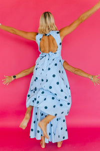 Klesis - Rachel Polka Dot Midi Dress
