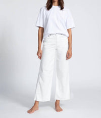 Askk Ny - Cropped Sailor Twill Pant