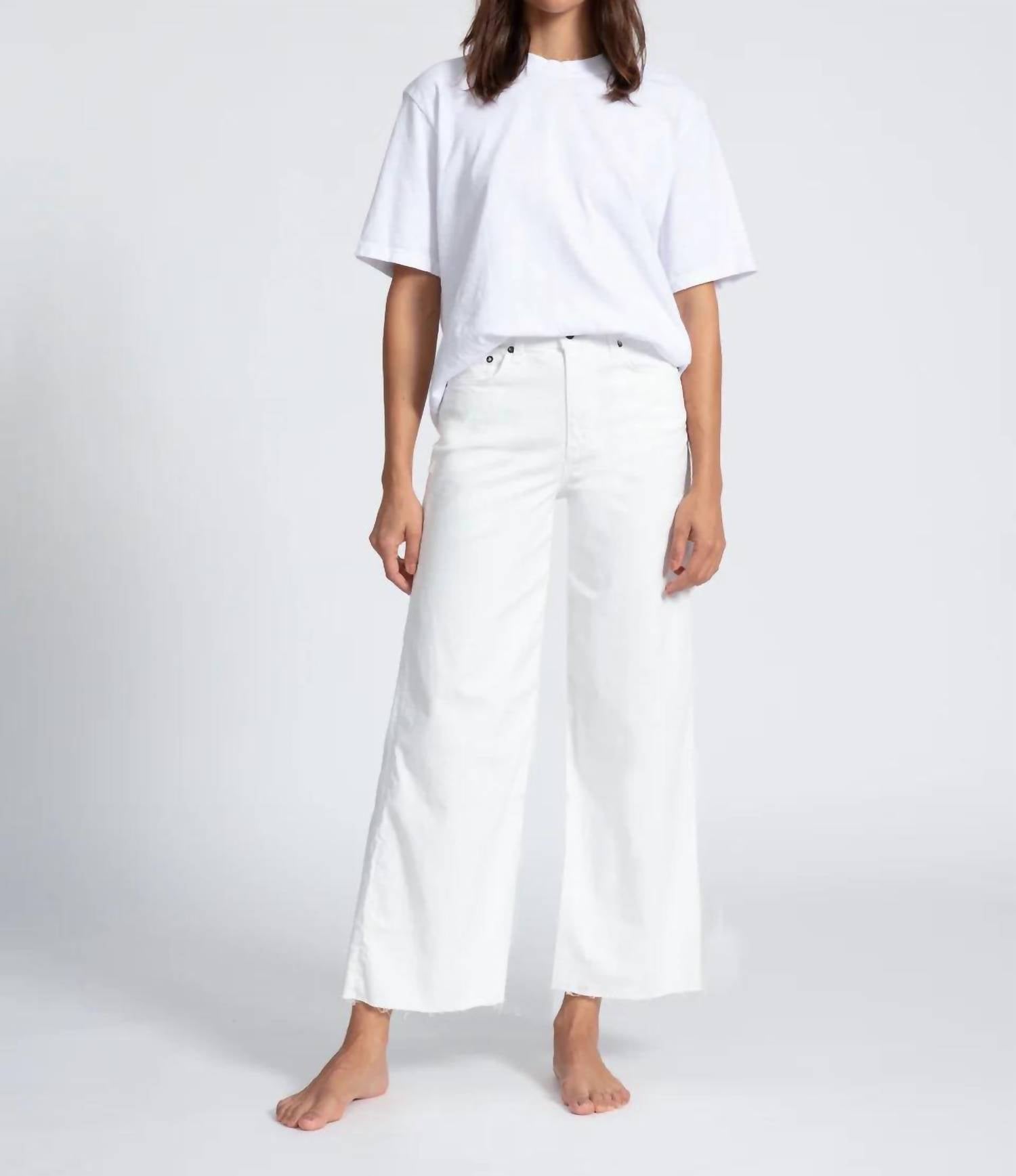 Askk Ny - Cropped Sailor Twill Pant