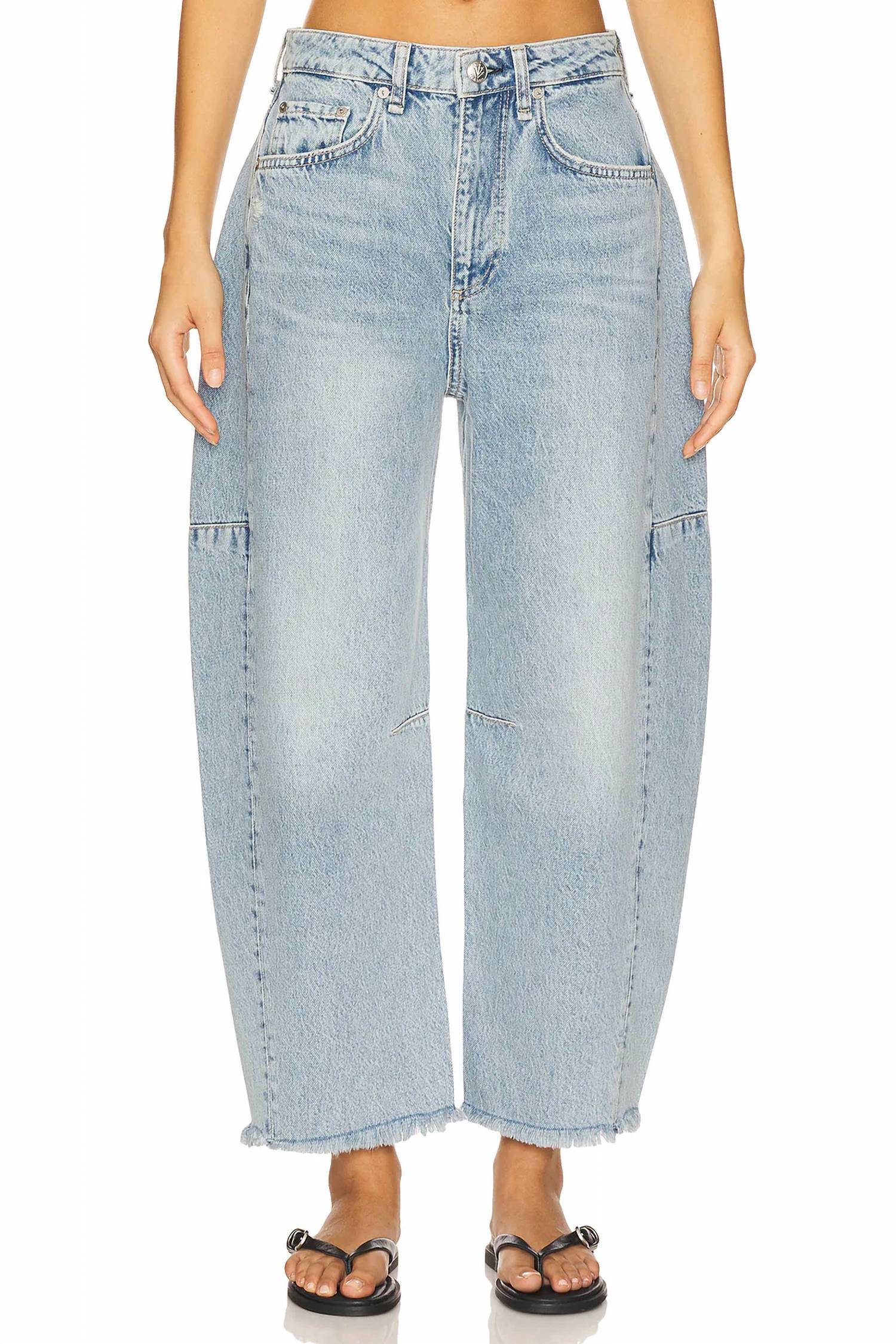 Rag & Bone - Charlie High Rise Barrel Jeans