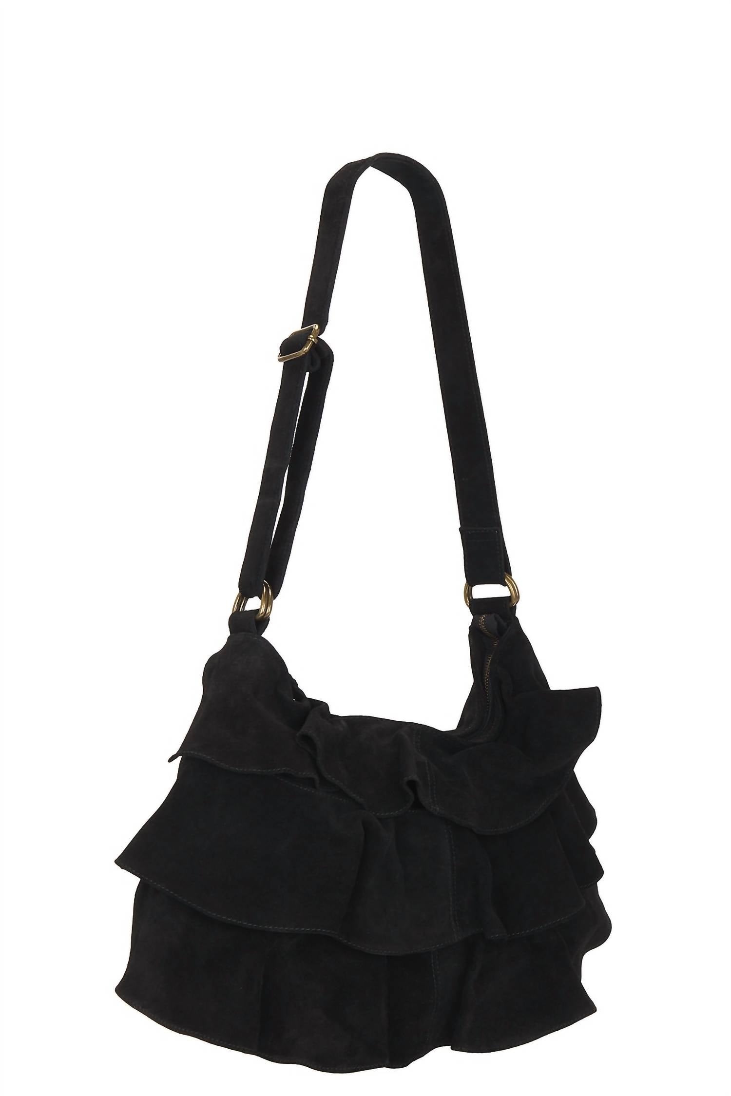 Free People - Rae Ruffle Shoulder Bag