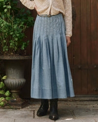 The Great. - Rhythm Midi Skirt