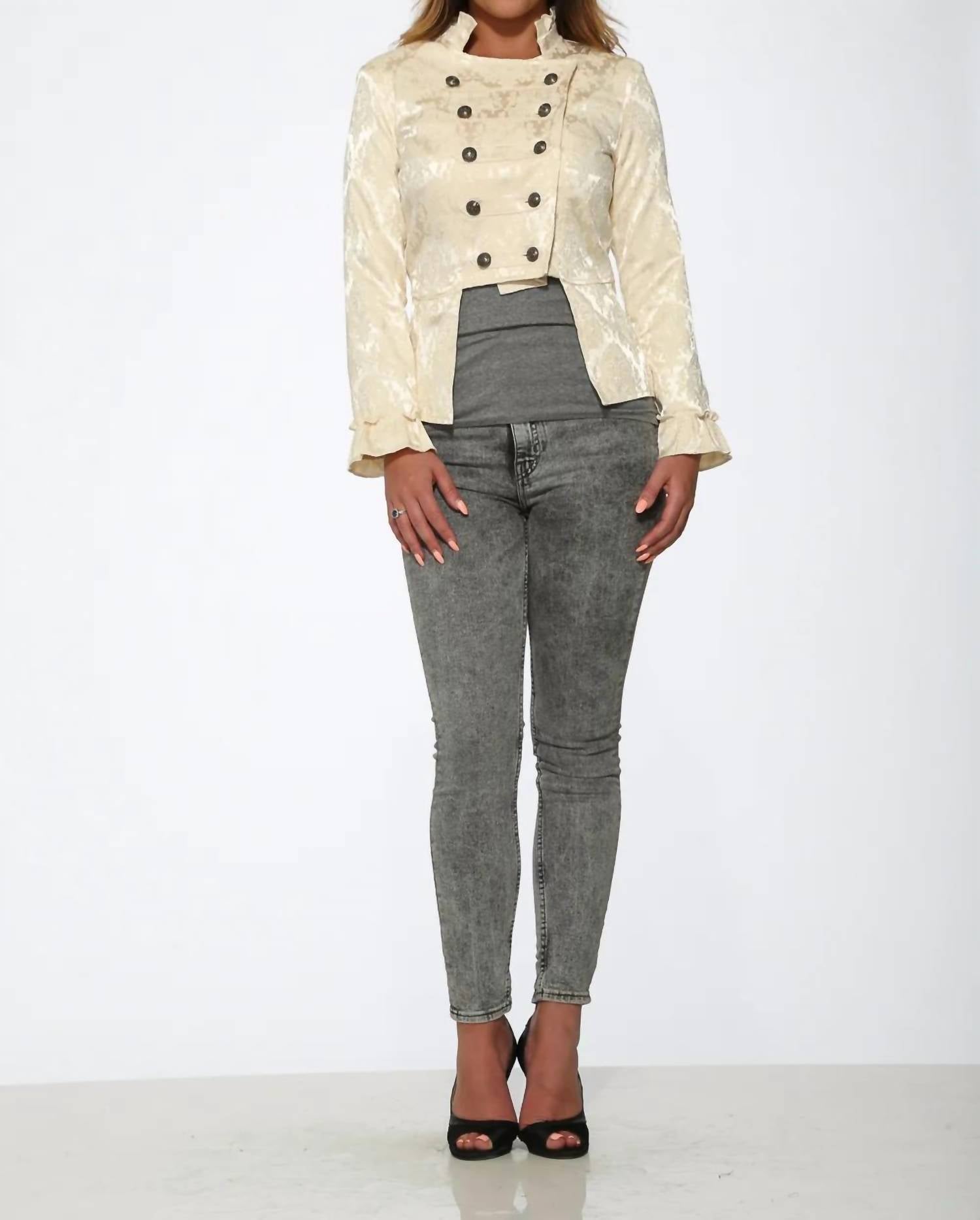 Orchid Bloom - Brocade Jacket