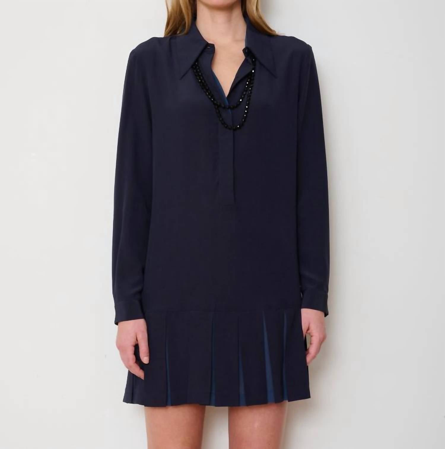 We-Ar4 - Flapper Mini Shirt Dress