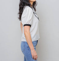 Frame - Polka Dot Sailor Blouse