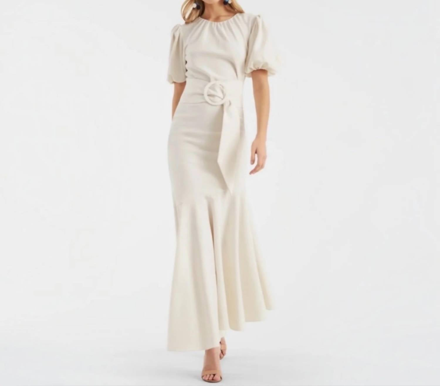 Sachin & Babi - Camila Crepe Ruched Mermaid Dress