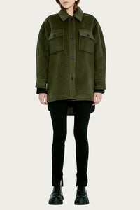 STRETCH-PONTE SLIM-LEG PANTS