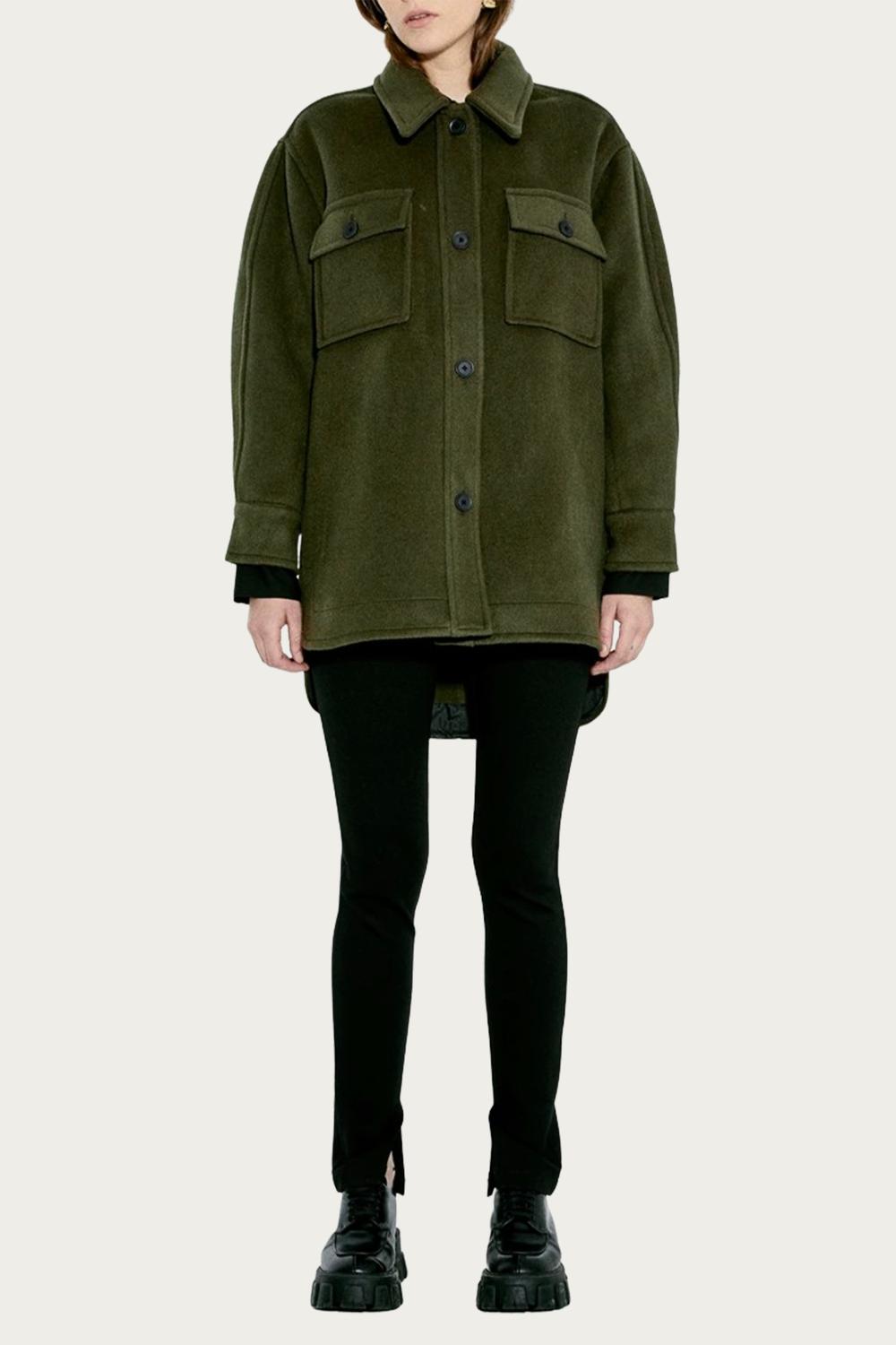 STRETCH-PONTE SLIM-LEG PANTS