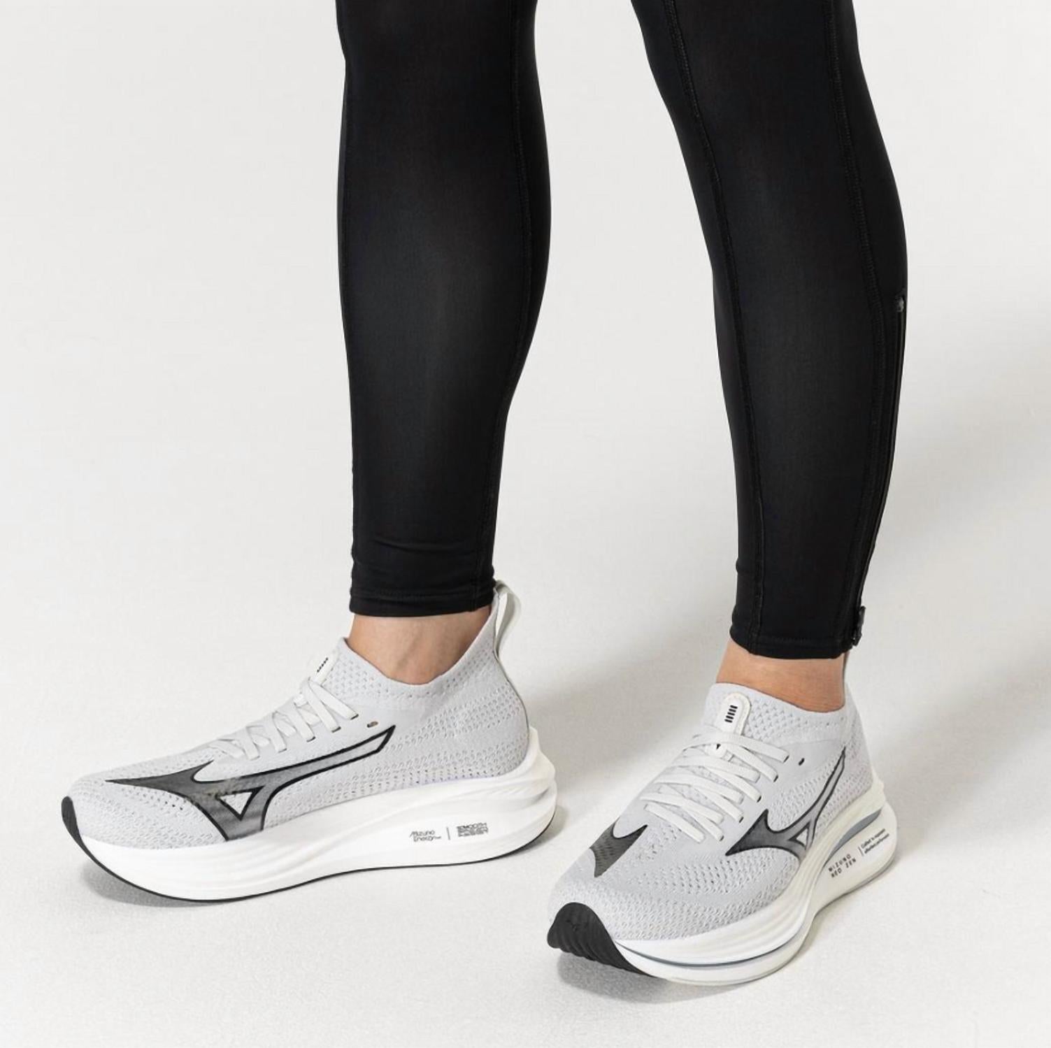 MIZUNO Women's Neo Zen Running Shoes in nimbus cloud black 1 - women's shoe - alternate view