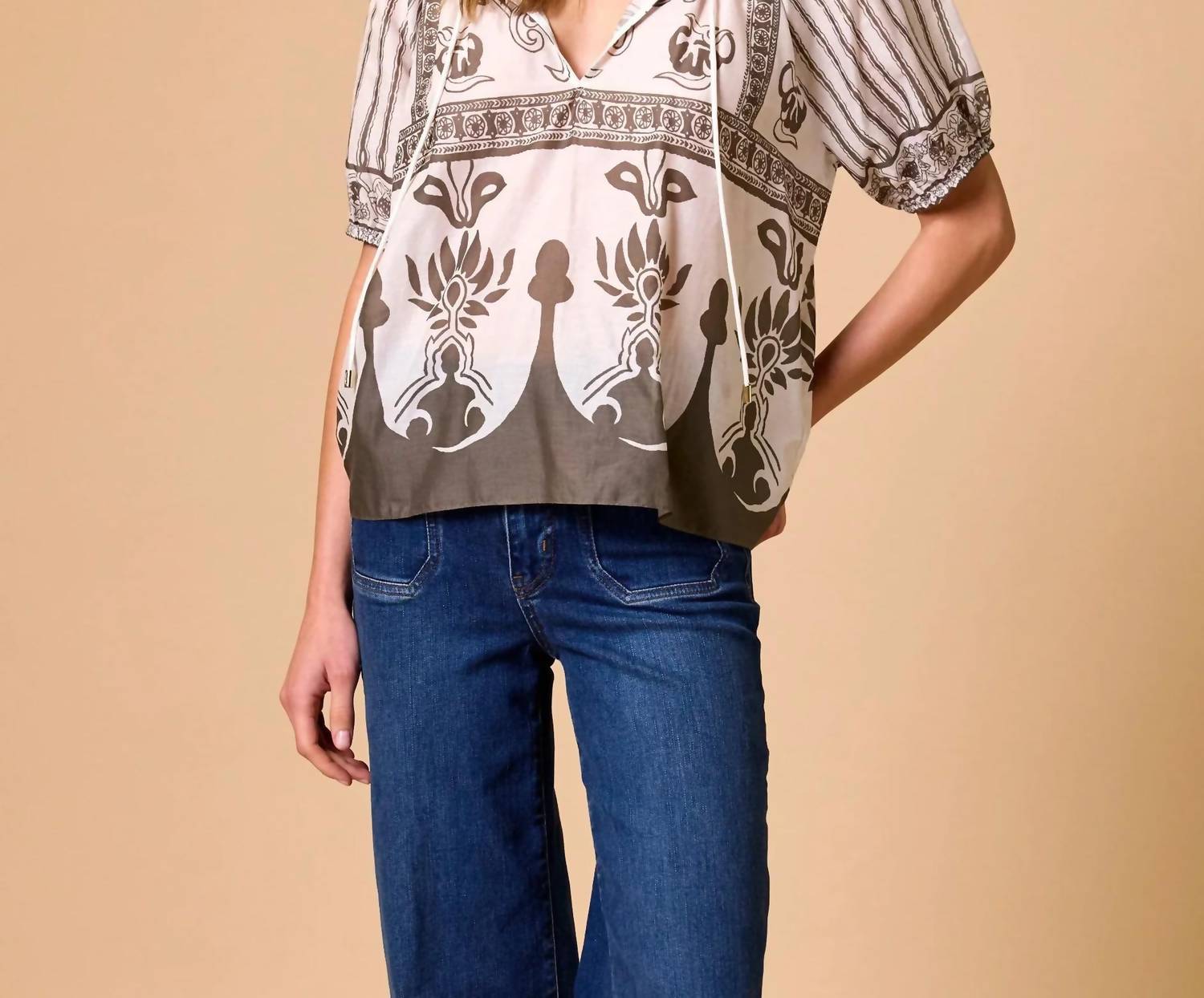 Cleobella - Johana V-neck Blouse