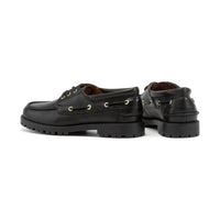 Vagabond Shoemakers Women's Joslyn Classic Boat Shoes in black - women's flats - alternate view