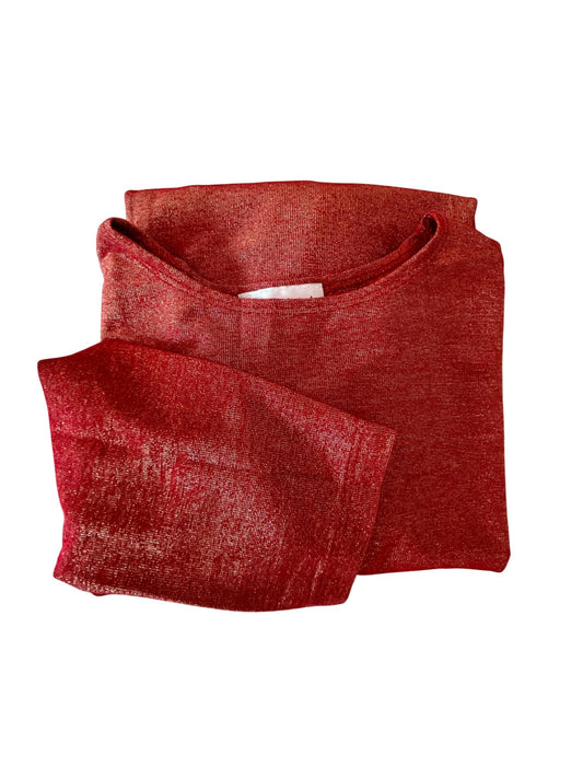 Linda Leal - Long Sleeve Sparkle Shell