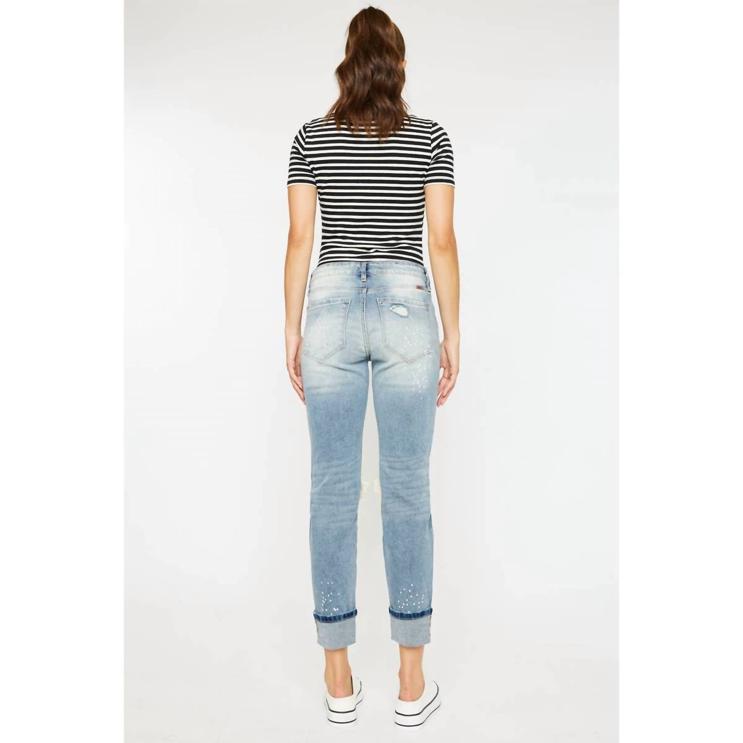 Kancan - High Rise Boyfriend Jeans