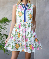 Thml - Floral Sleeveless Mini Dress