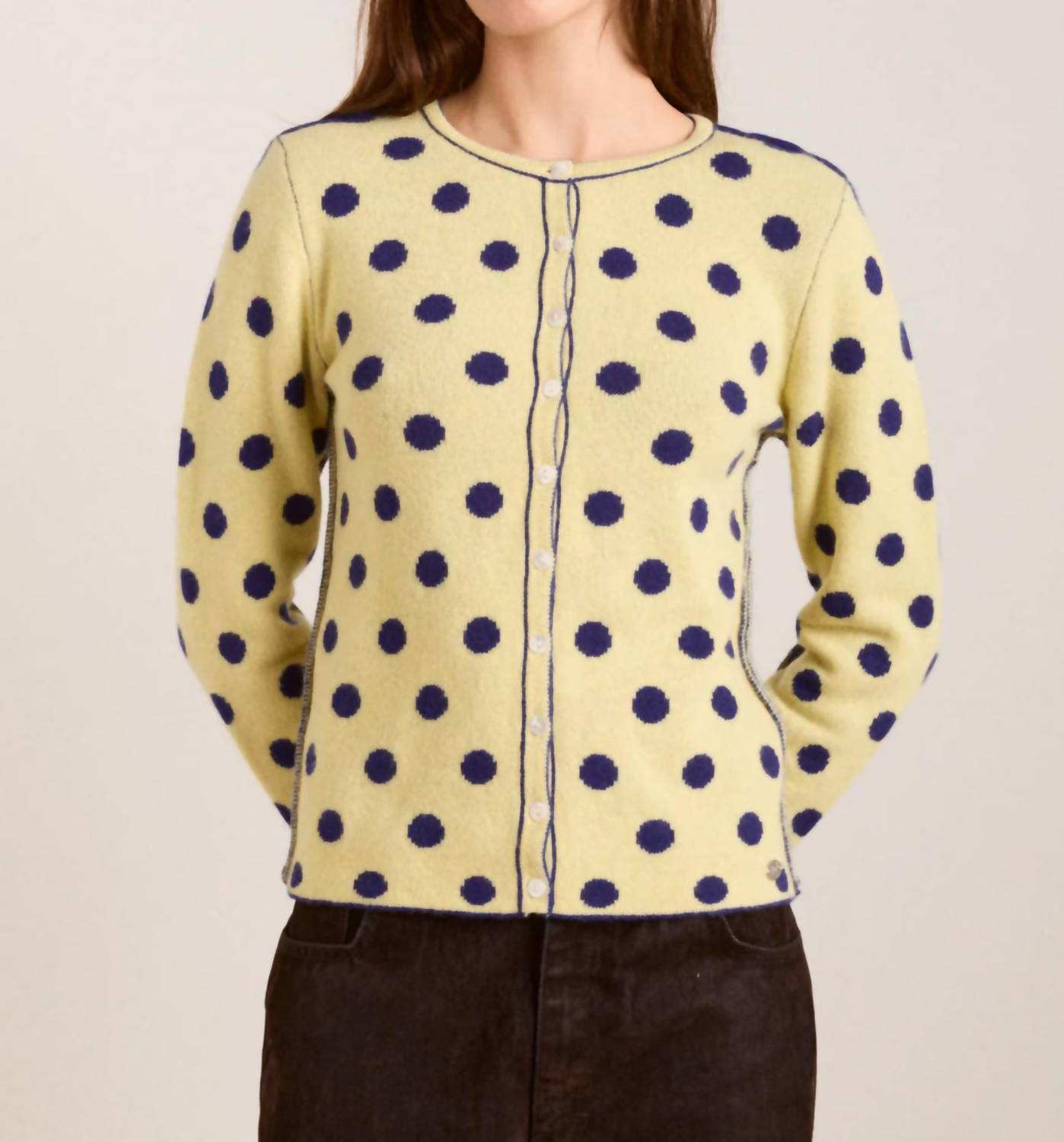 Damson Madder - Tabitha Reversible Cardigan