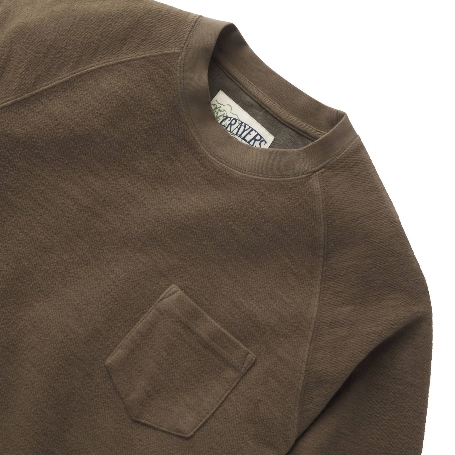Grayers - Men's Dunlop Reverse Fleece Crew Neck Sweater