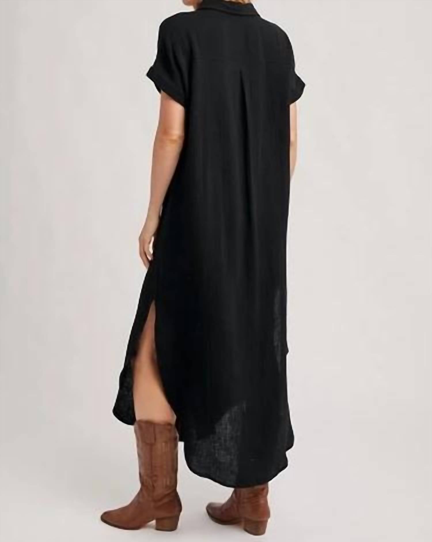 Bluivy - Button-up Shirt Dress