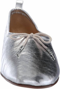 Sam Edelman - Women's Ari Bow Detailed Slip On Squared Toe Ballet Flats