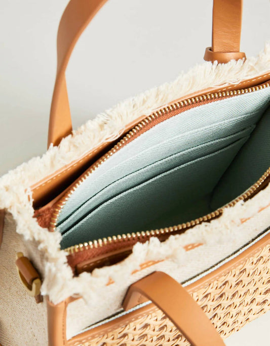 Spartina 449 - Women's Cane Dune Satchel