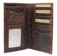 Sts Ranchwear - Men's Croc Bifold Wallet