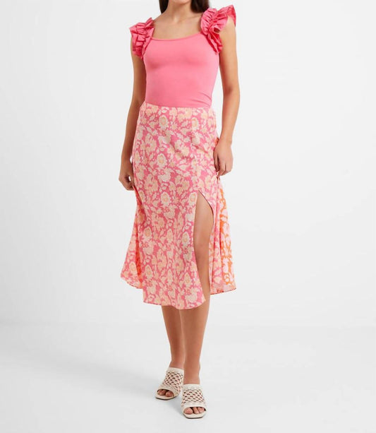 French Connection - COSETTE VERONA SLIP MIDI SKIRT