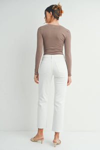 Jbd. - Classic High Rise Straight Jeans