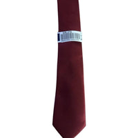 Club Room Men's Elegant Tie in burgundy - men's accessory - view 4