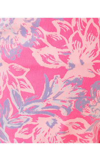 Lilly Pulitzer Buttercup Low Rise Stretch Short in rousseau pink zen garden - women's shorts - view 5