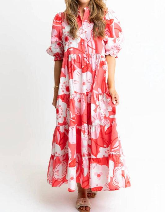 Karlie - Artist Floral Tier Kiki Maxi Dress