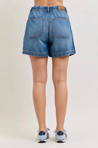 Judy Blue - High Waisted Featherweight Baggy Shorts