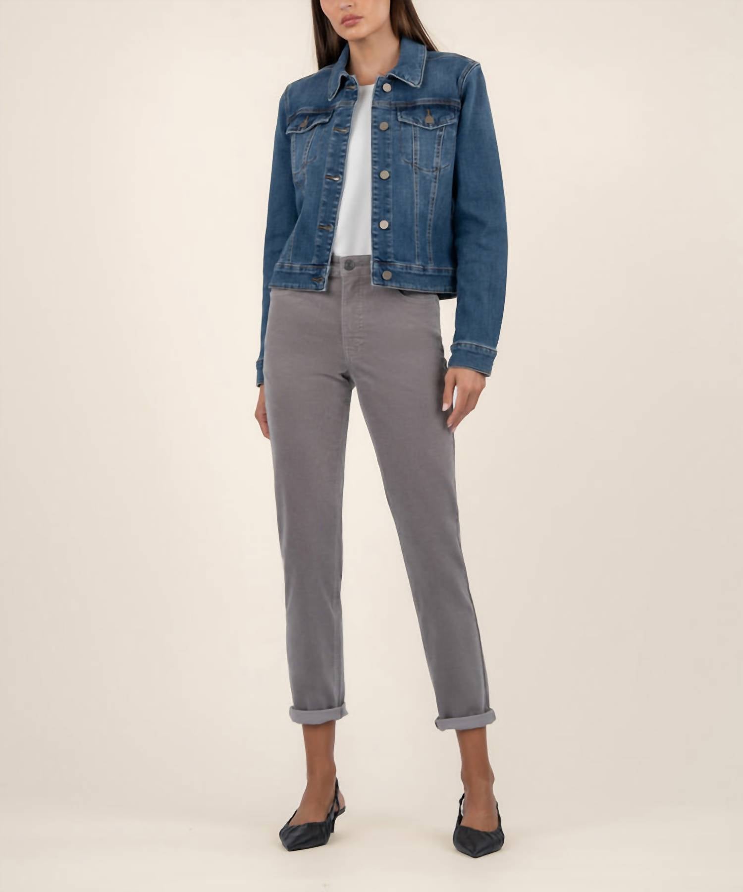 Kut From The Kloth - Julia Dark Wash Jacket