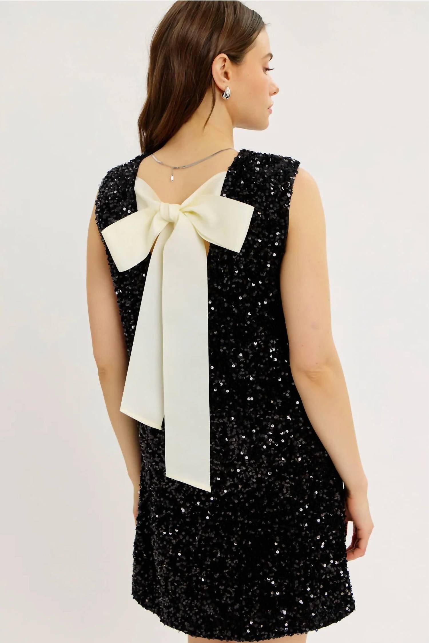 Idem Ditto - Reya Sequin Velvet Dress