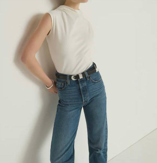 Nation Ltd - Lulu Mock Neck Top