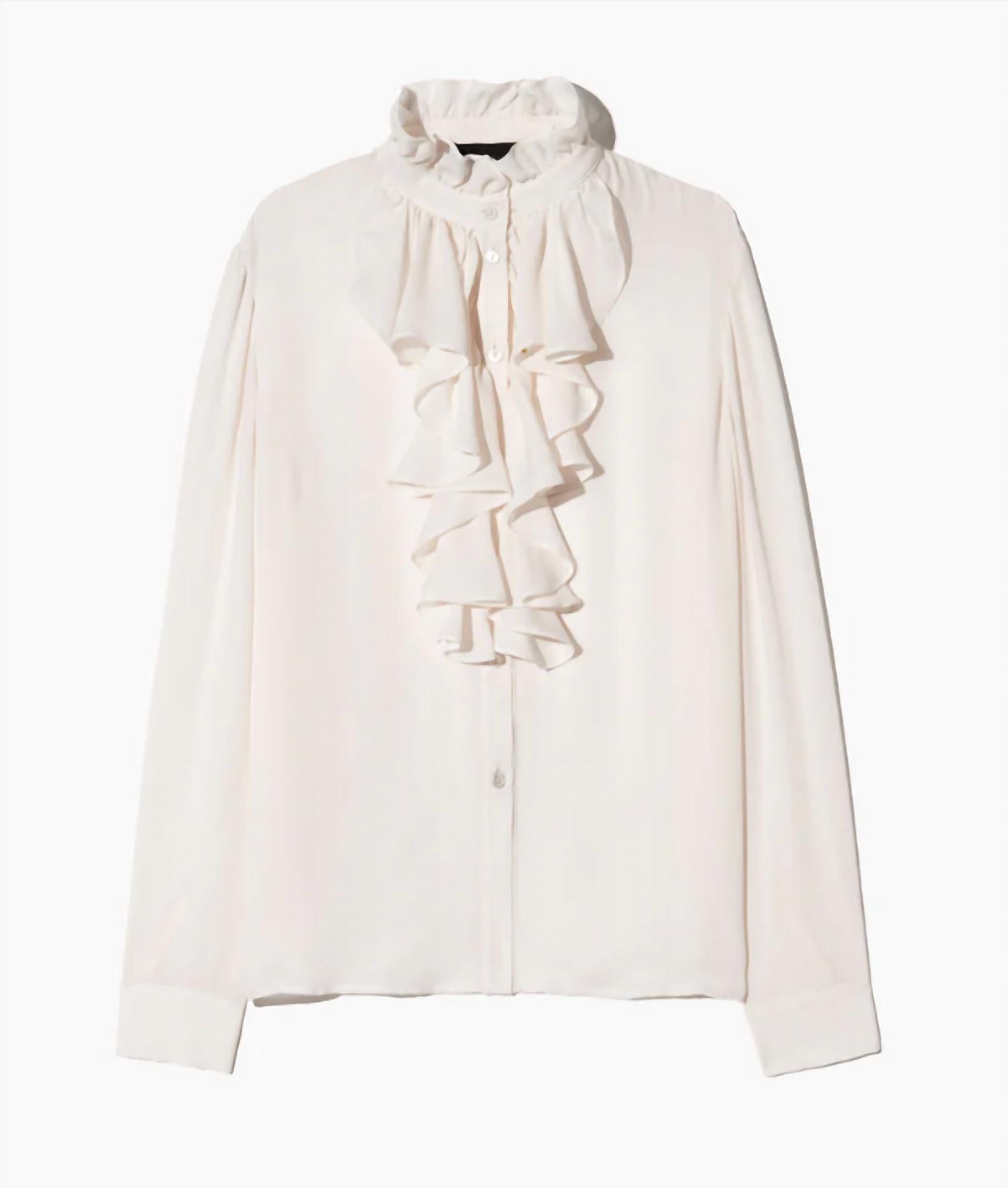 Nili Lotan - Lily Ruffled Blouse