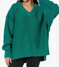 Free People - Alli V-neck Sweater