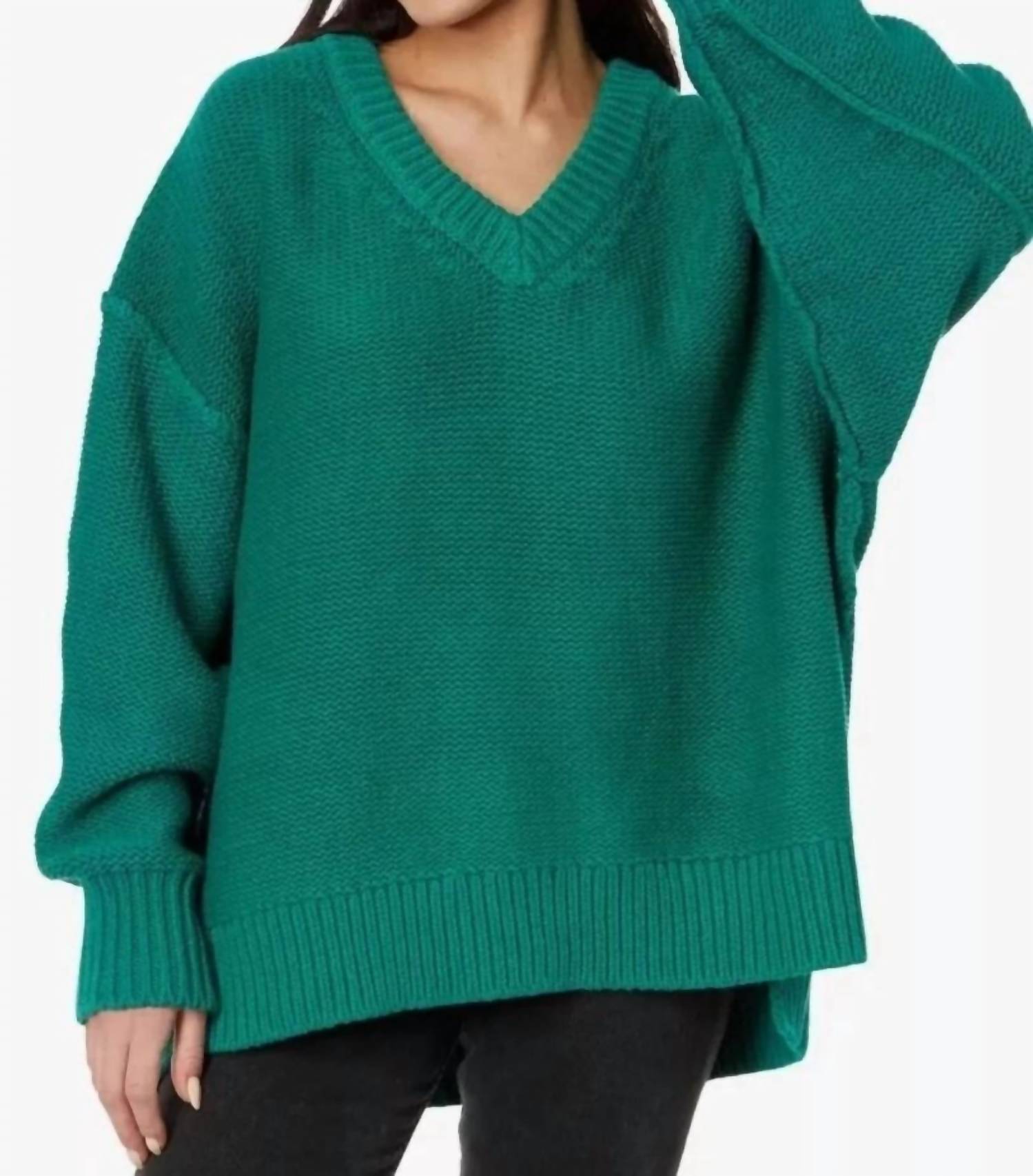 Free People - Alli V-neck Sweater