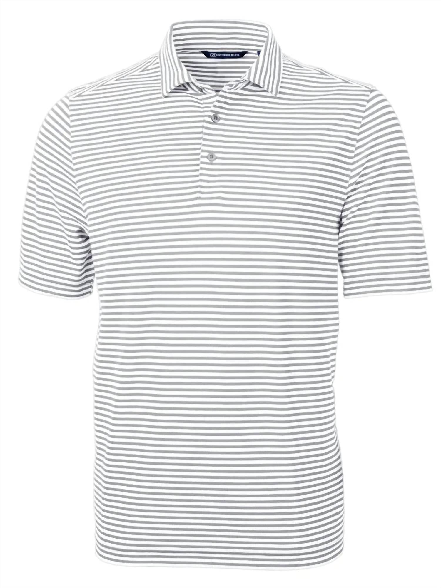 Cutter & Buck - Virtue Eco Pique Stripe Polo Shirt