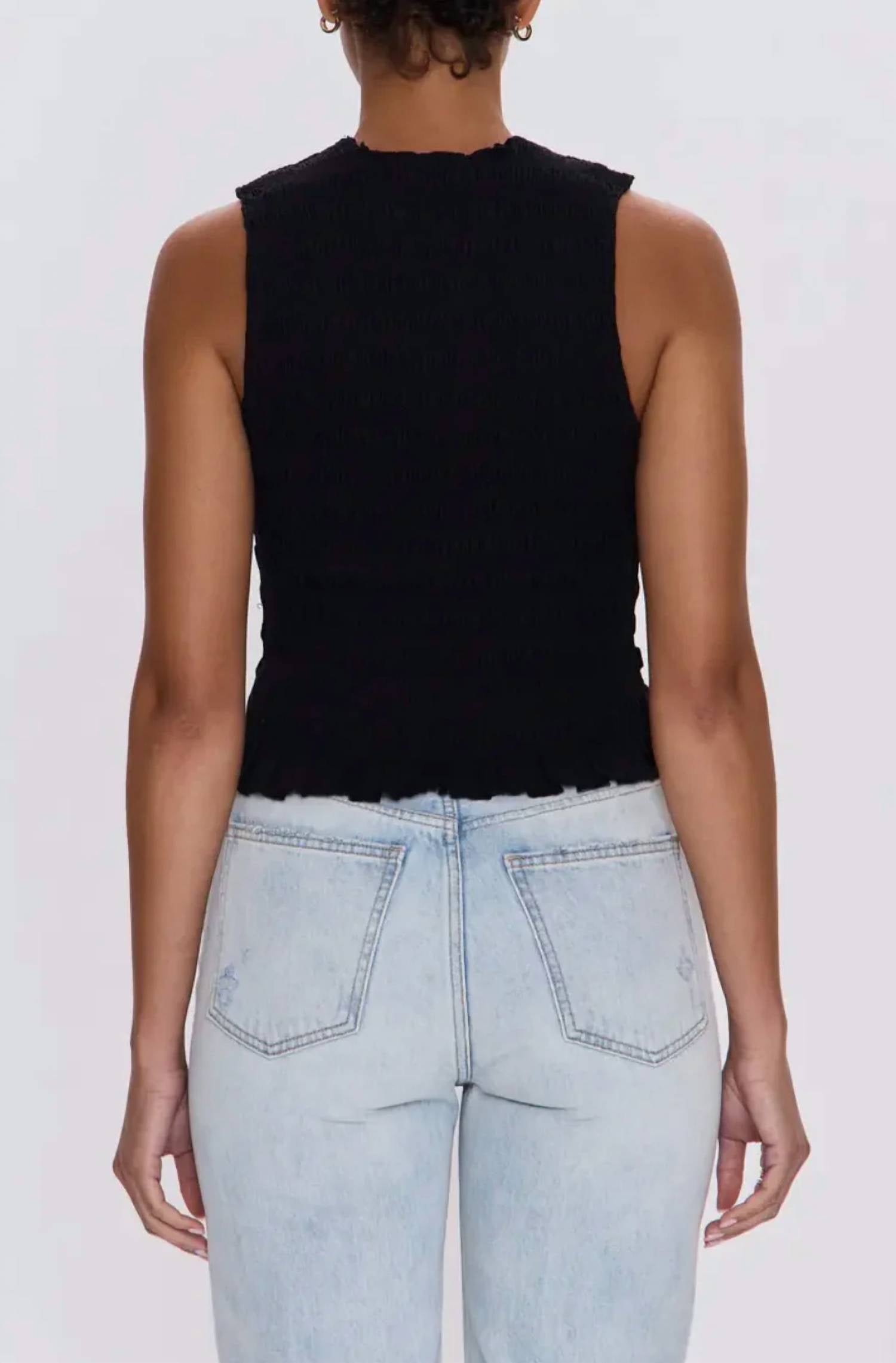 Pistola - Phoebe Smocked Tank Top