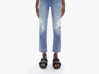 Mother High Waisted Rider Ankle Jeans in lol 1 - women's jeans