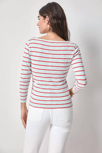 Lilla P - Striped Boatneck Tee