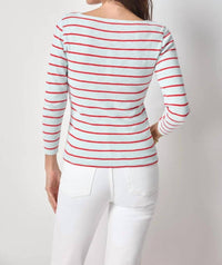 Lilla P - Striped Boatneck Tee