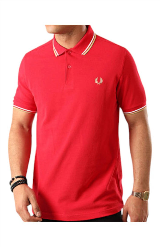 Fred Perry - Men's Twin Tipped Polo Shirt