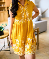 Andree By Unit - Embroidered Dress