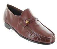 Florsheim Men's Riva Moc Toe Bit Loafer in cognac - men's loafer