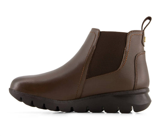 Andrea - Women's Leather Short Chelsea Boots