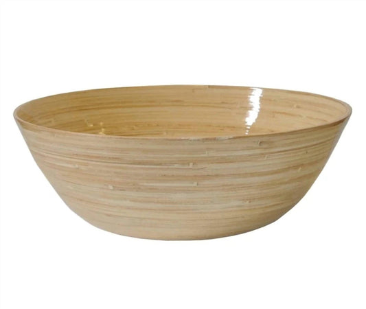 Albert L. (Punkt) - Shallow Bamboo Bowl - Banquet Sized