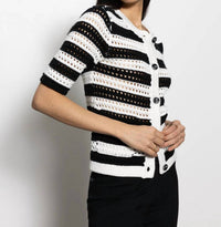 Sanctuary - Open Knit Sweater Jacket