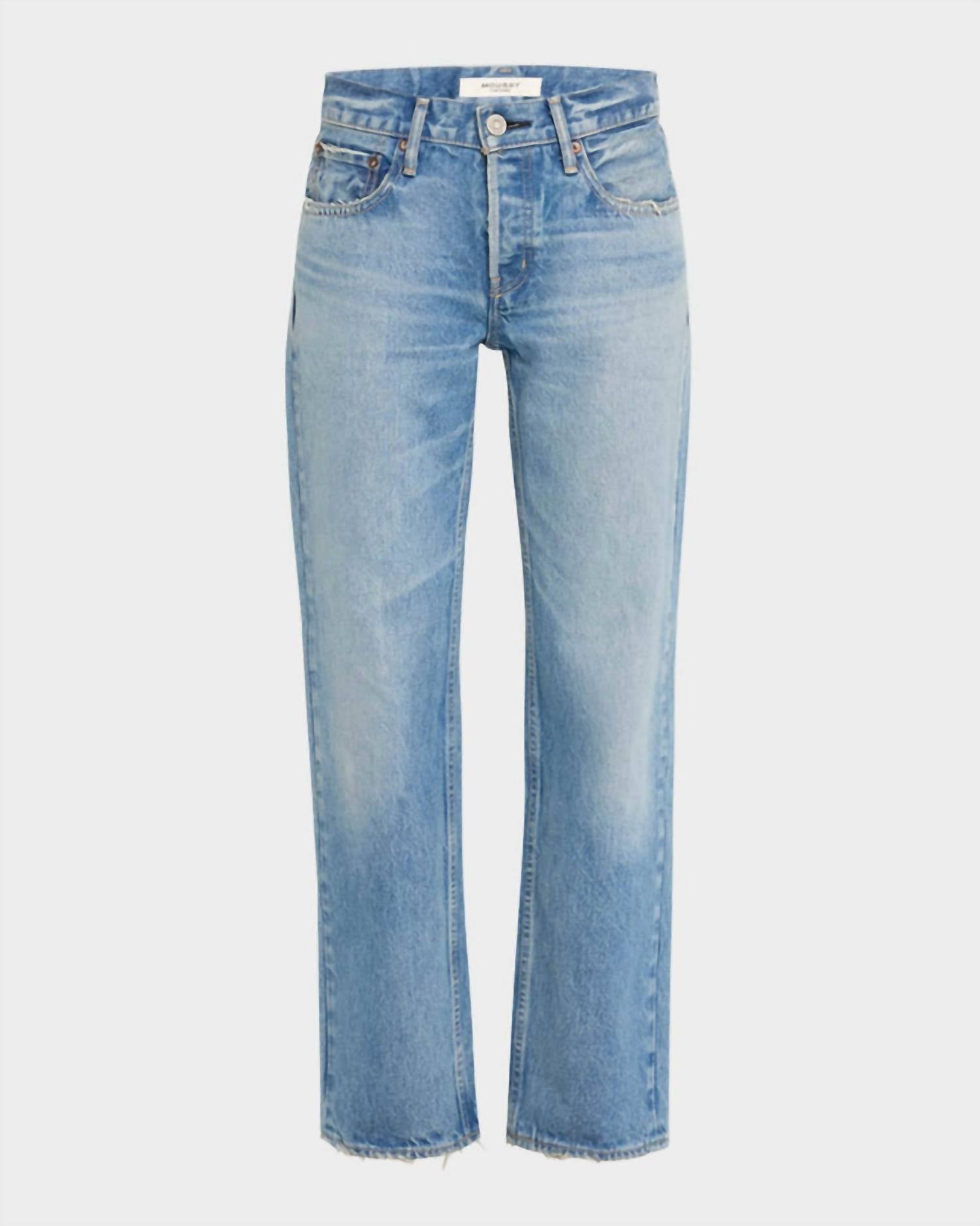 Moussy - Cheval Straight Low Rise Jean