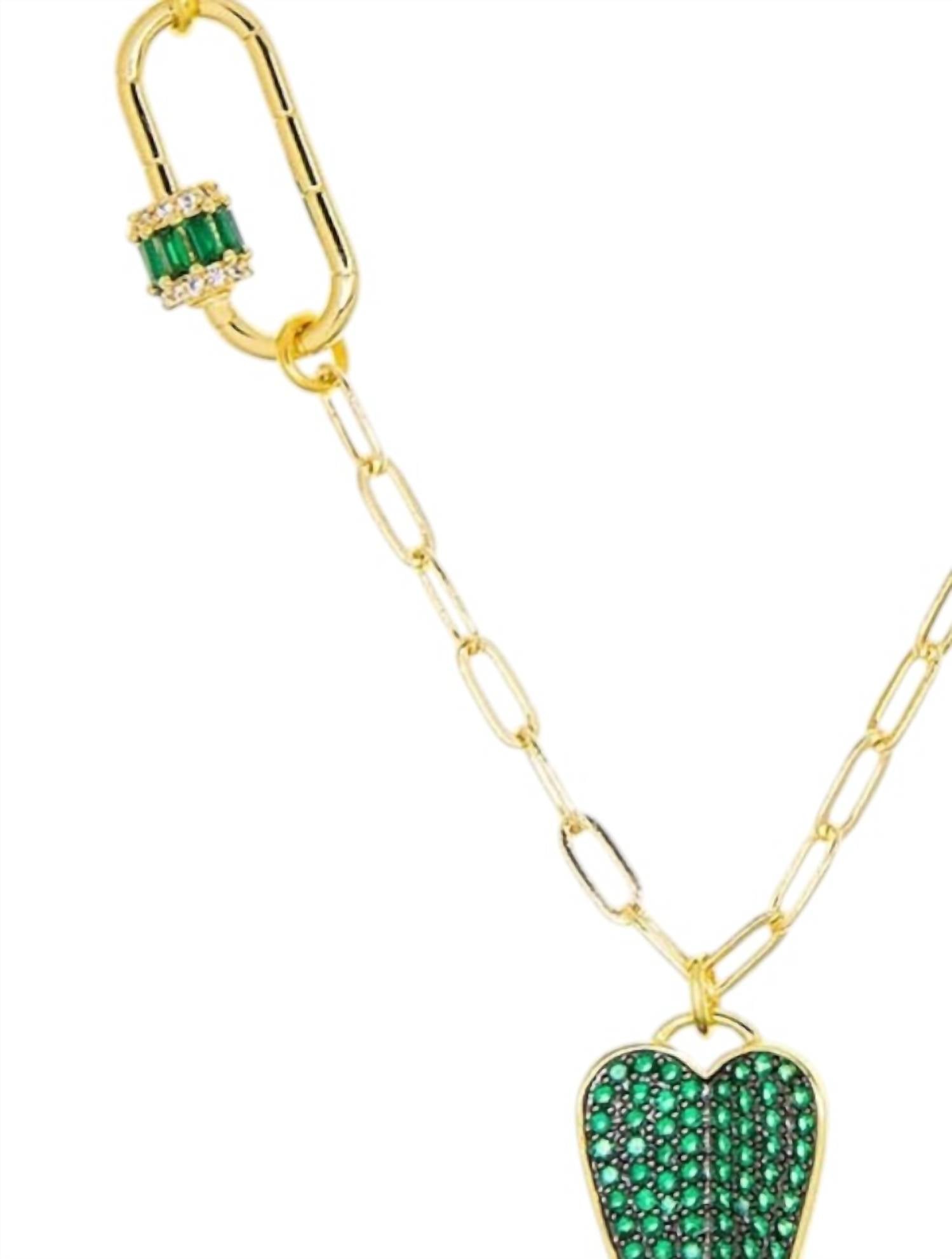 Marlyn Schiff - Women's Heart Charm Necklace