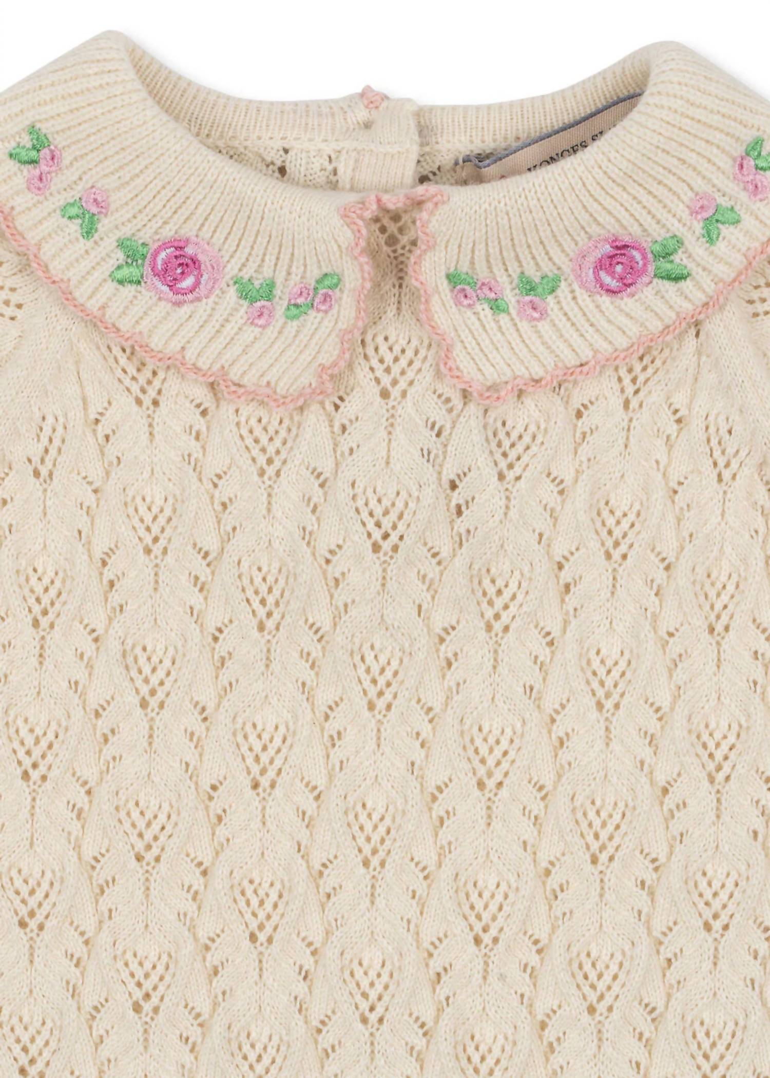Konges Sløjd - Baby's Rosier Knit Bodysuit